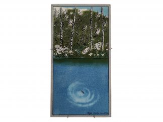 Arabia piironki seinälaatta sarjasta ihminen ja luonto