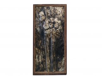 Kalevala korun taulu, signeerattu Hellä Juvonen