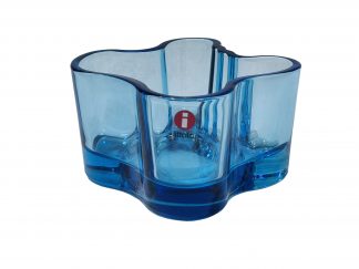 Iittala Aalto kynttilälyhty, vaaleansininen
