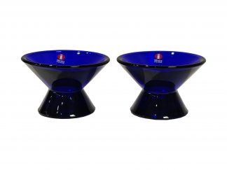 Iittalan Kartio-kynttilänjalka, tummansininen