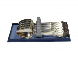 Suomalainen kahvilusikka 6 kpl, 830 hopeaa