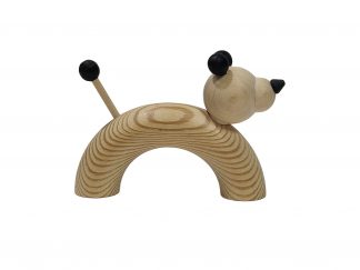 Aarikka puinen koira