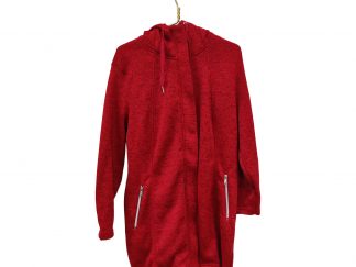 Ulla Popken pitkä takki, punainen