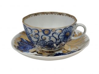 Lomonosov kuppi ja lautanen, Bindweed kuviolla