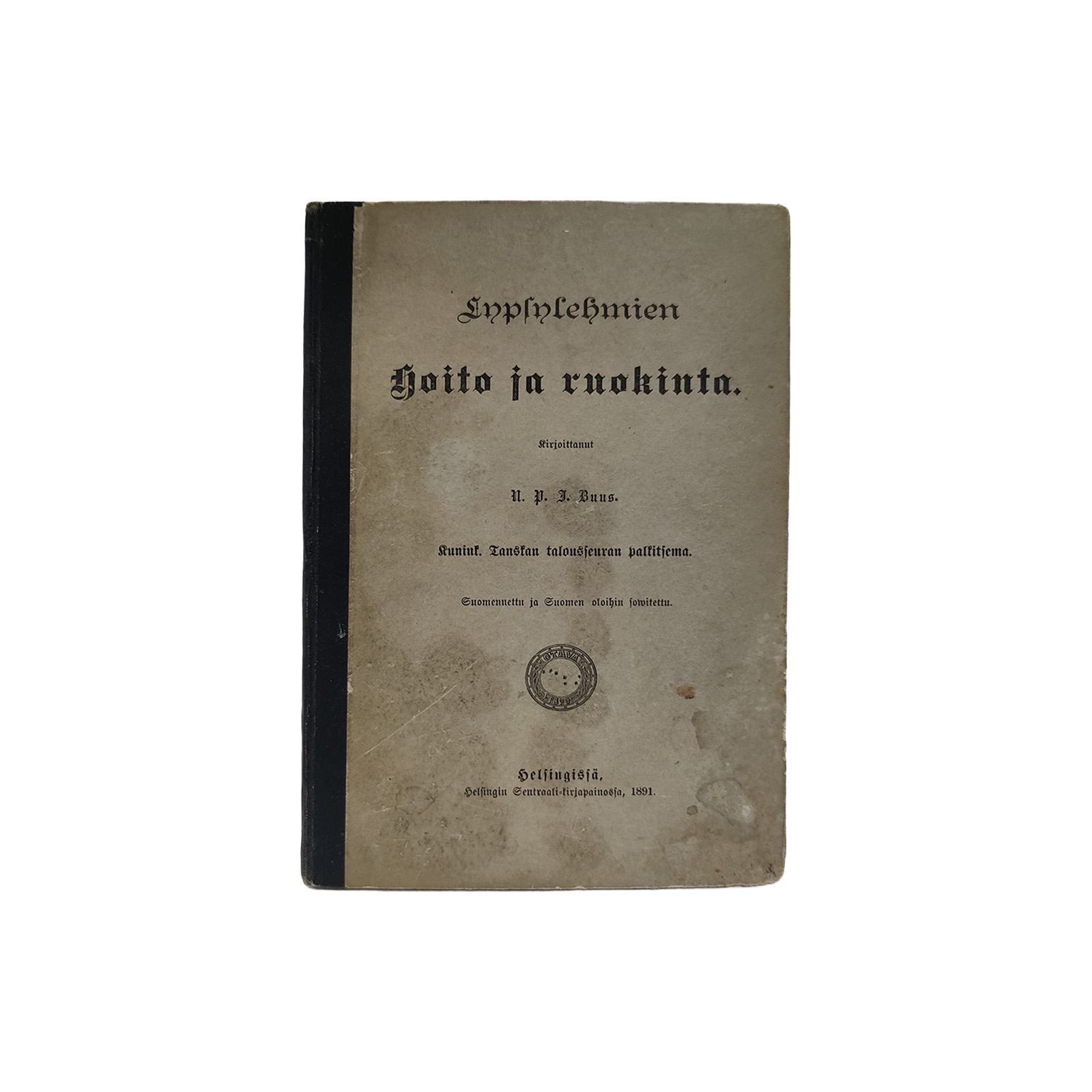 Lypsylehmien hoito ja ruokinta, N. P. J. Buus,1891