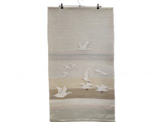 Riitta Kostamoinen kuvakudos tekstiilityö, numeroitu