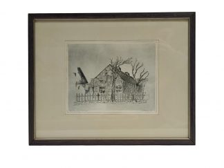 H.Wetterberg grafiikka, signeerattu ja numeroitu