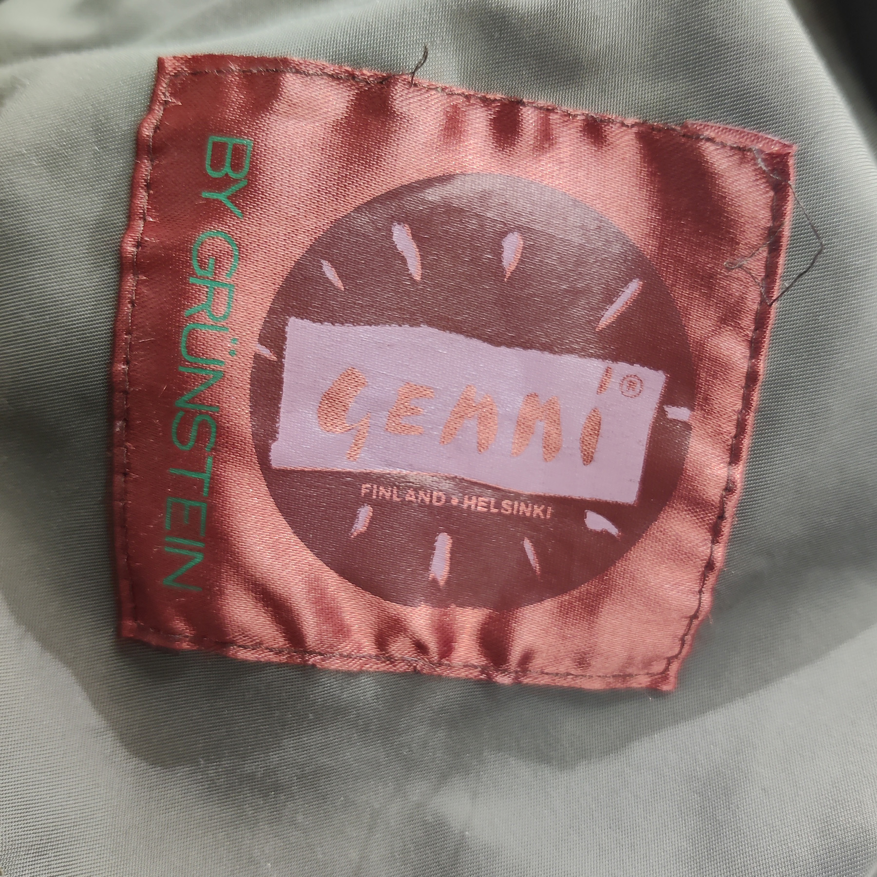 Vintage naisten takki Ghivaro by Grünstein - 4