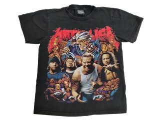 Vintage Metallica t-paita, naisten