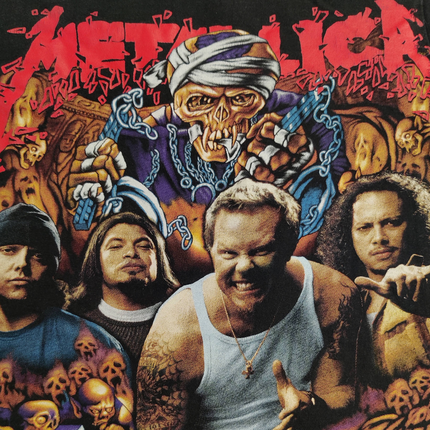 Vintage Metallica t-paita, naisten - 4