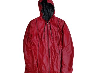 Punainen nahkatakki Bigardini, naisten