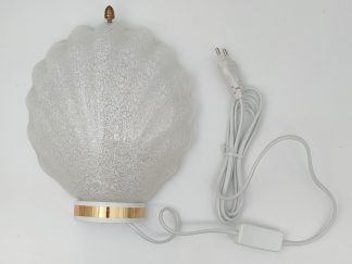 Sjömarkens Armatur vintage simpukkaseinävalaisin
