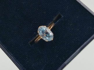 18k kultasormus (750), vuodelta 1952