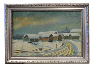 'Helmikuinen Kylätie" – Paul Siitonen