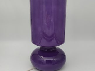Ikea Lykta 90 luvun pöytävalaisin, violetti