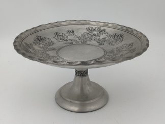 Jalallinen tinakulho, Haugrud Pewter